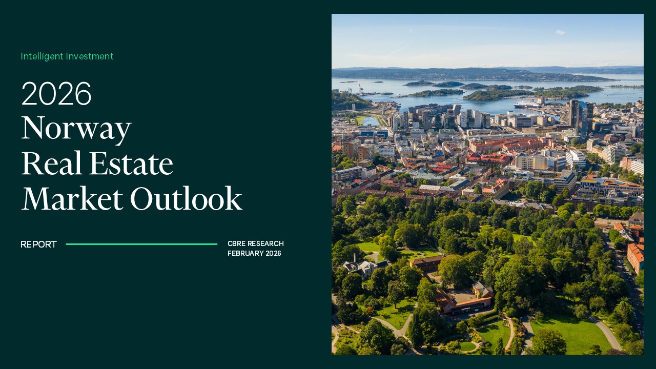 Norway Real Estate Market Outlook 2026 | CBRE Norway