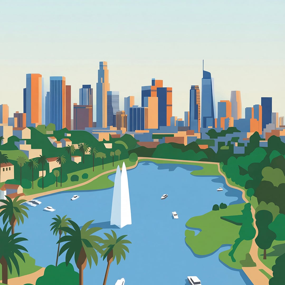 Stylized-Illustration-of-los-angeles-1080x1080