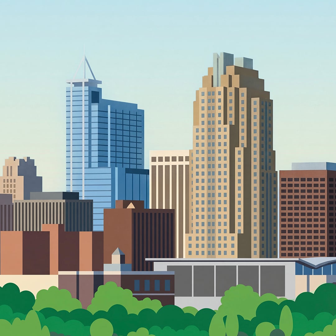 Stylized-Illustration-of-Raleigh-1080x1080