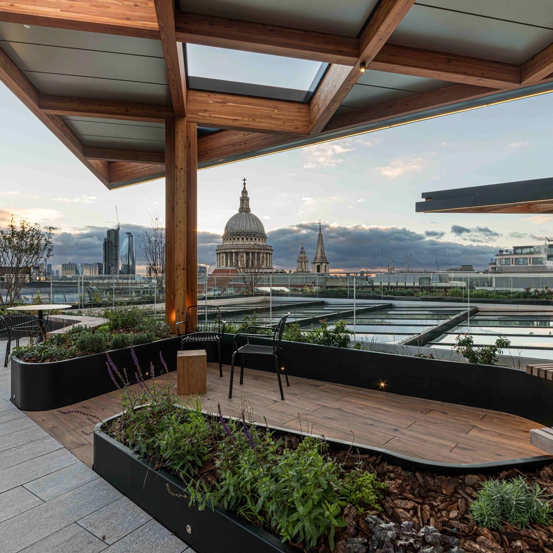 10 Gresham Street rooftop terrace, City of London