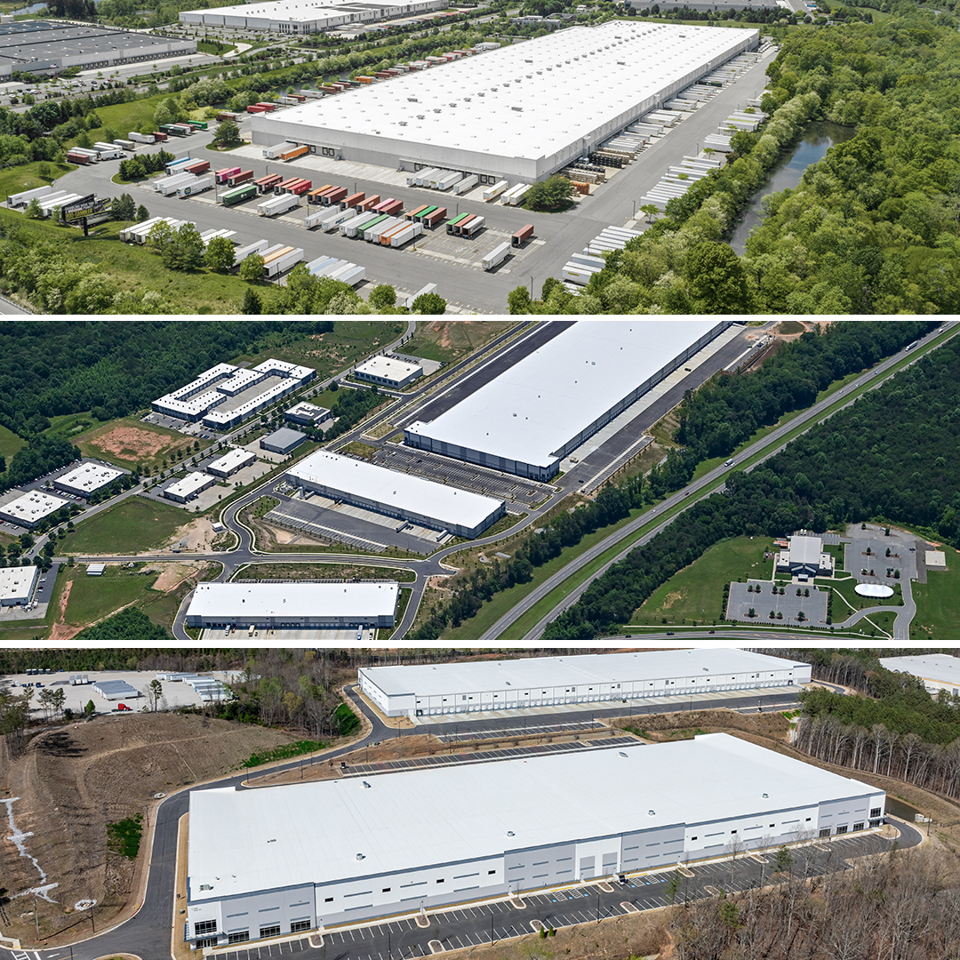 East Coast logistics portfolio, Central New Jersey, Charlotte and Atlanta