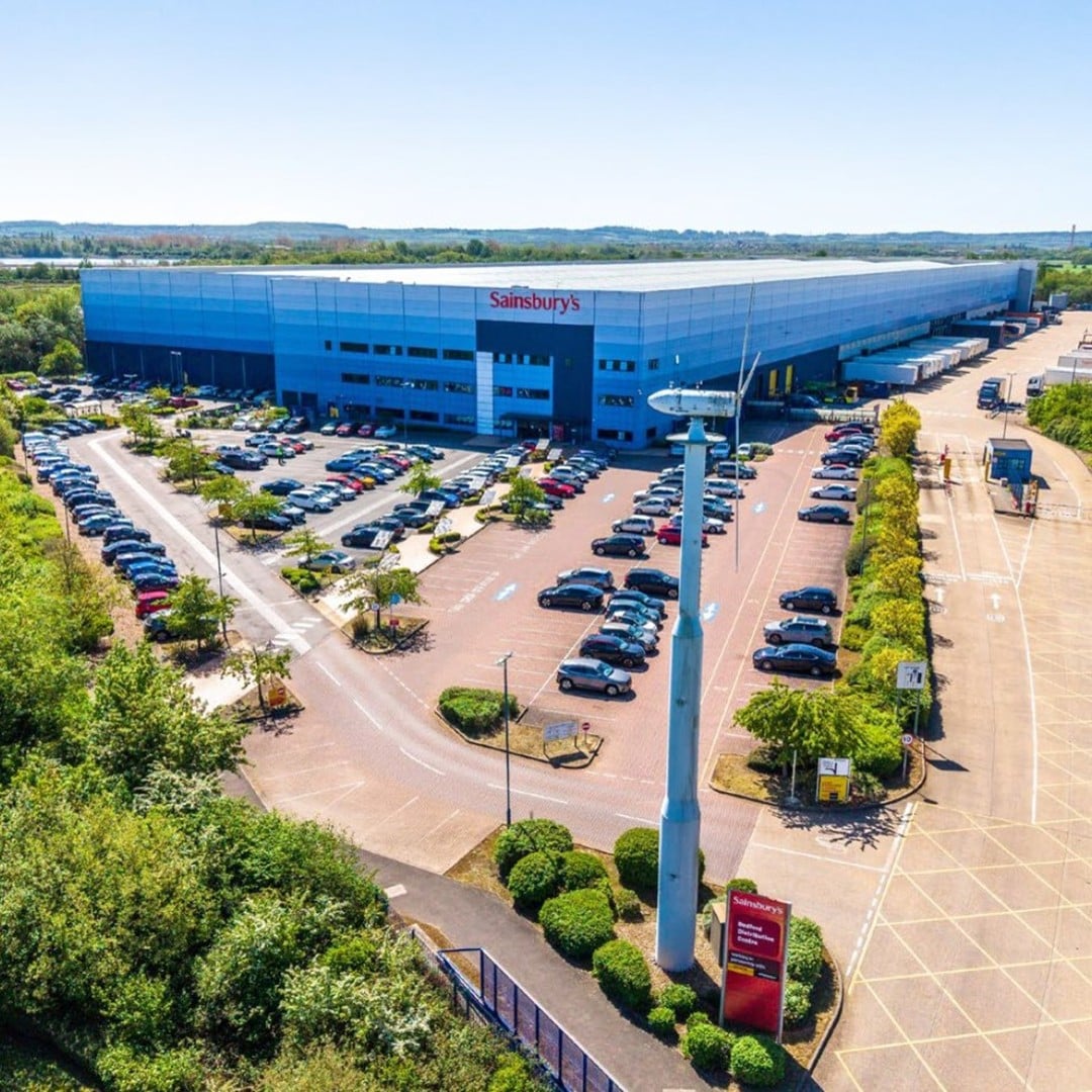 Logistics distribution centre, Marsh Leys Business Park, Bedford, UK