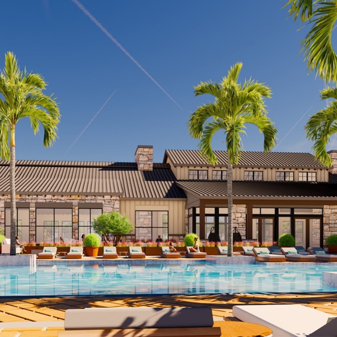 Apartment Building with Pool