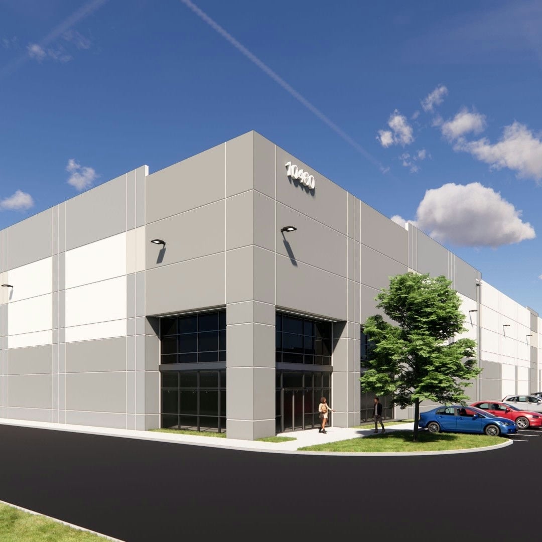 Rendering of Building 8 at Manassas Logistics Center Phase III, Manassas, Virginia