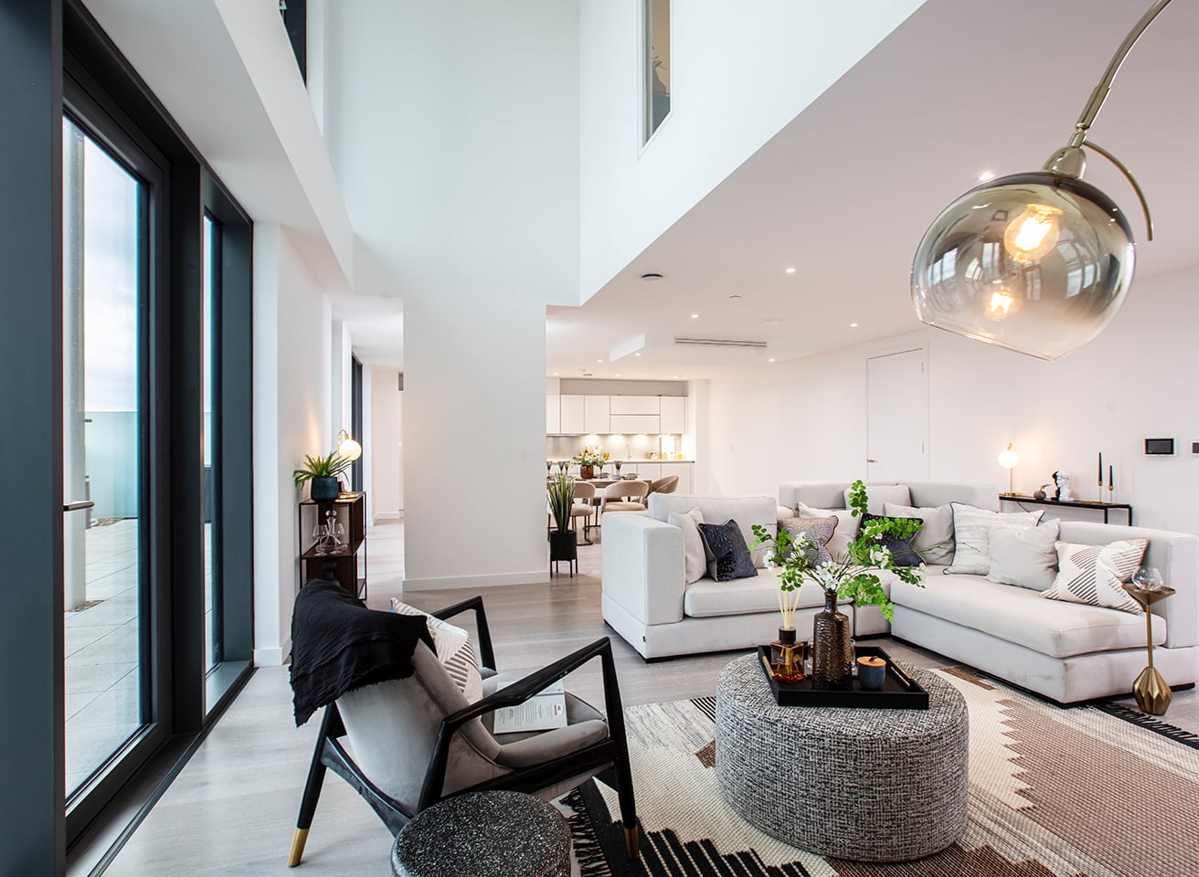 City North sky villa interior