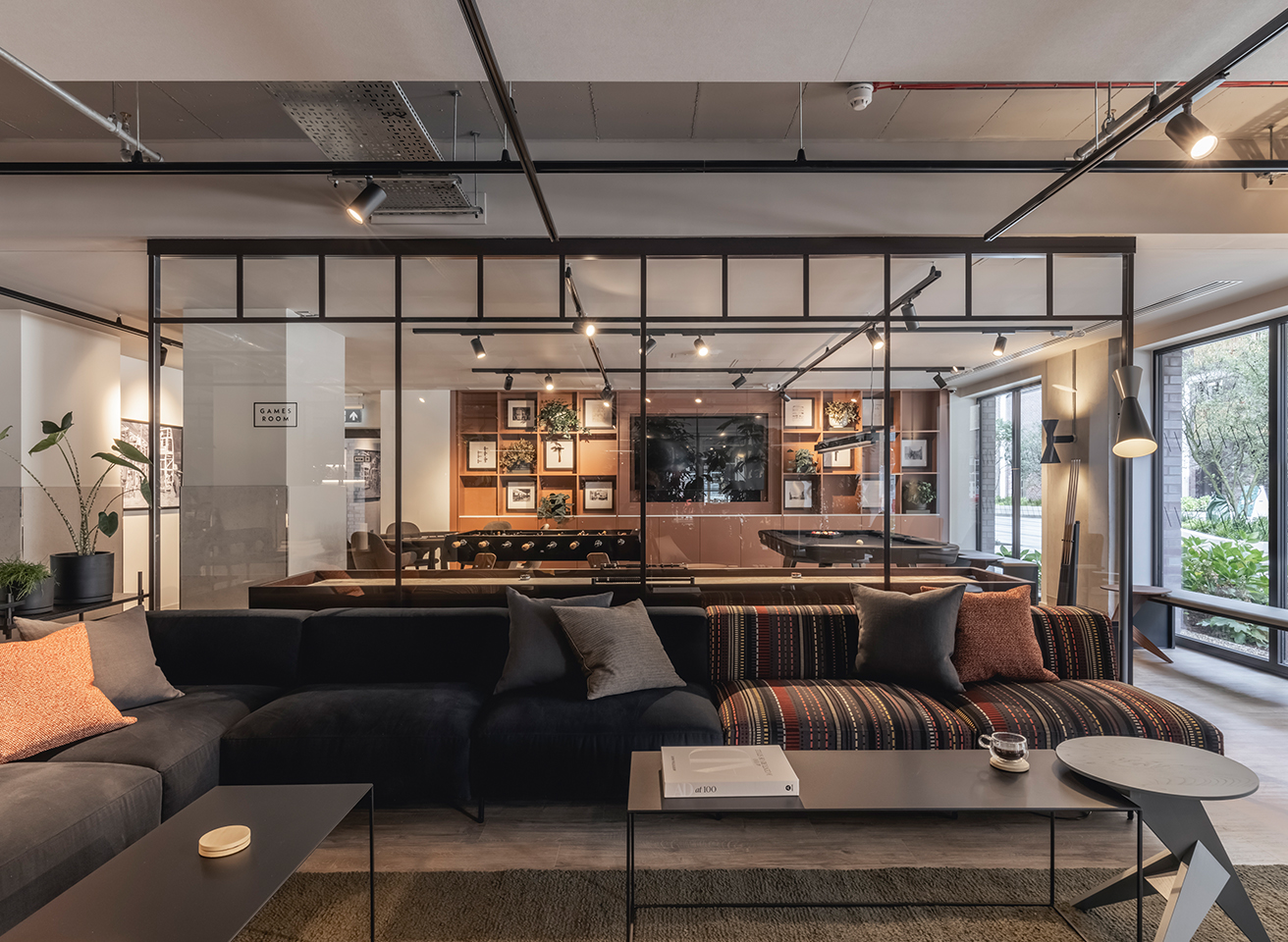 Equipment Works lounge area