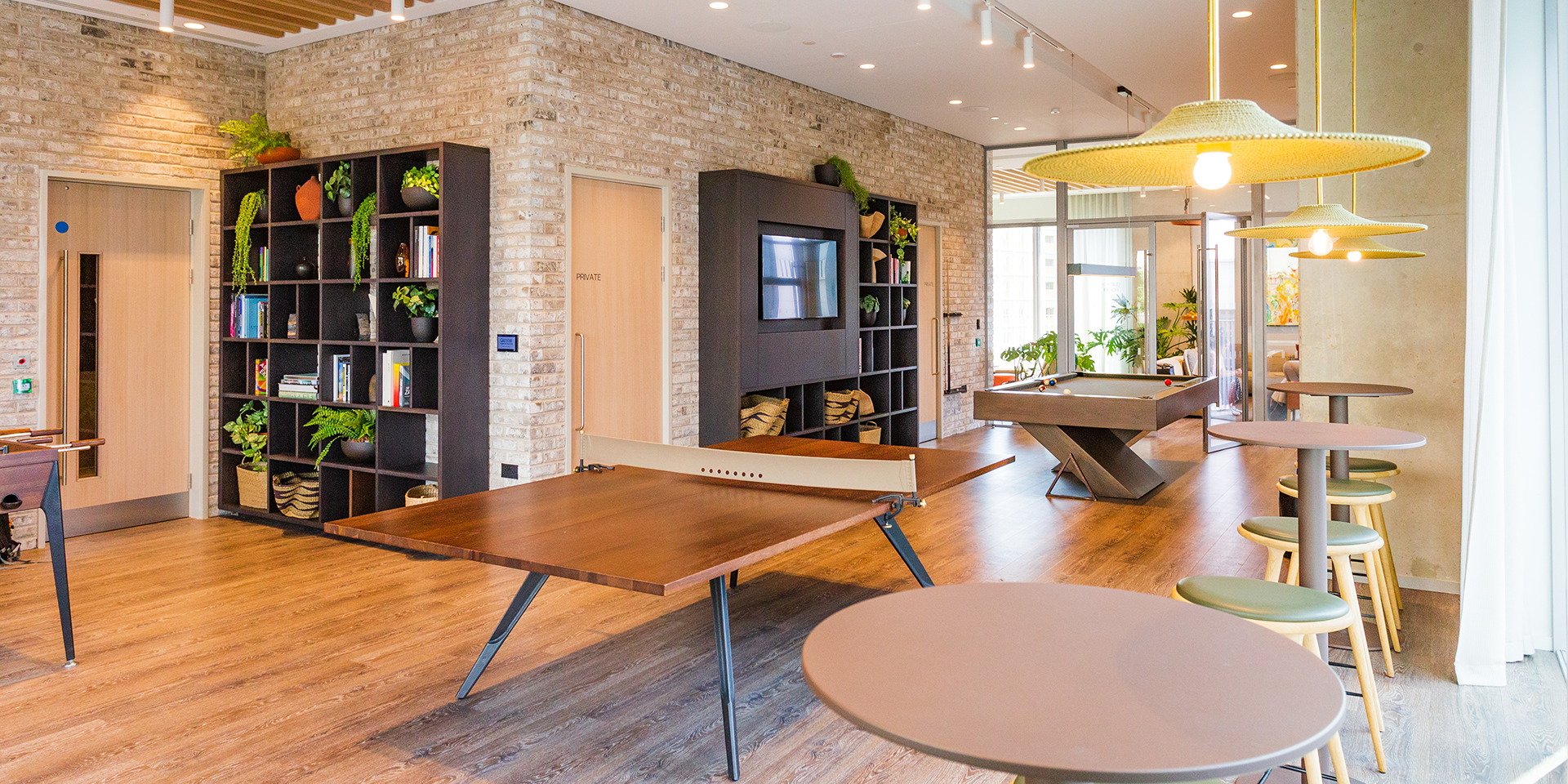 Nine Elms game room