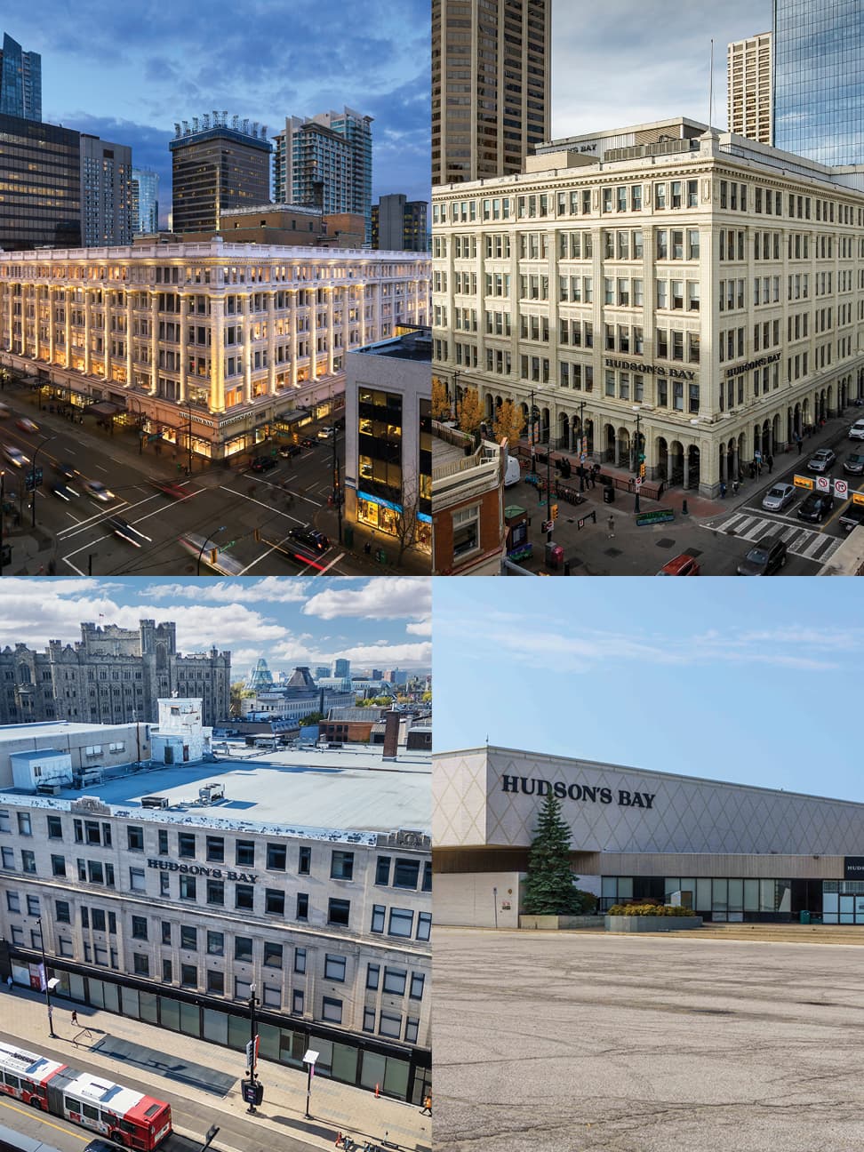 Former Hudsons Bay Company buildings
