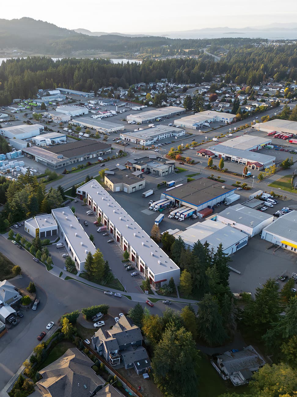 Jingle Pot Industrial Park in Nanaimo, B.C.
