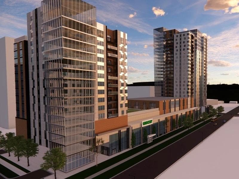 Rendering of the future Star Phoenix redevelopment