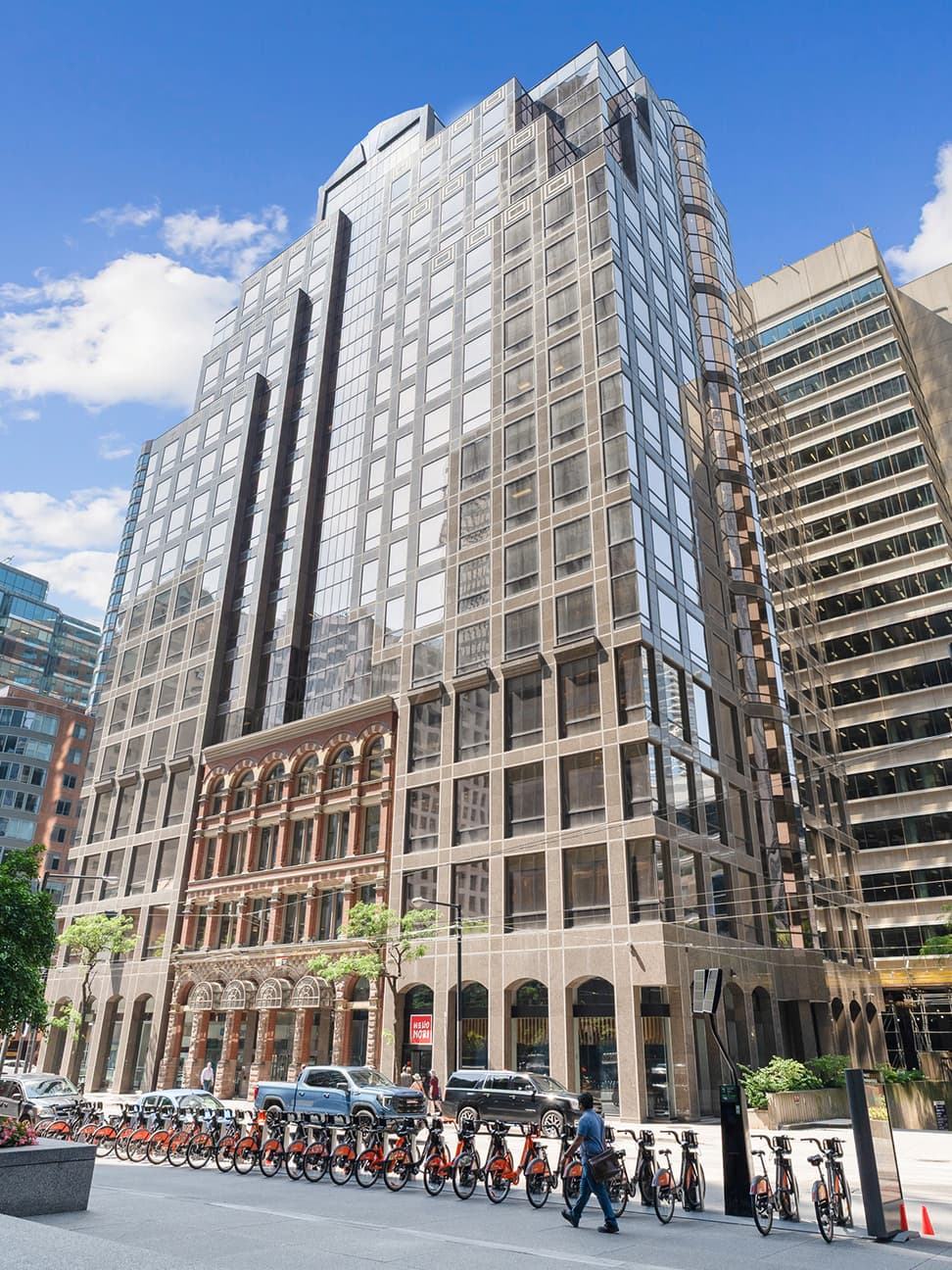 Front view of 70 York Street Toronto