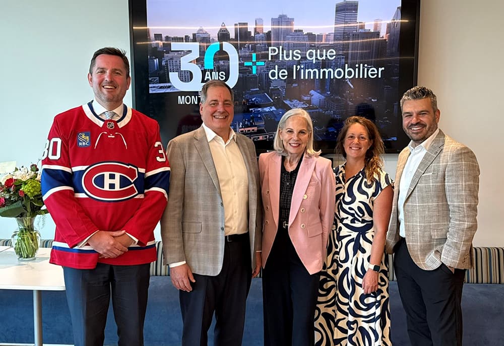 Jon Ramscar, Pierre Lacroix, Michele Boutet, Dominique Desmarin, and Louis Karam