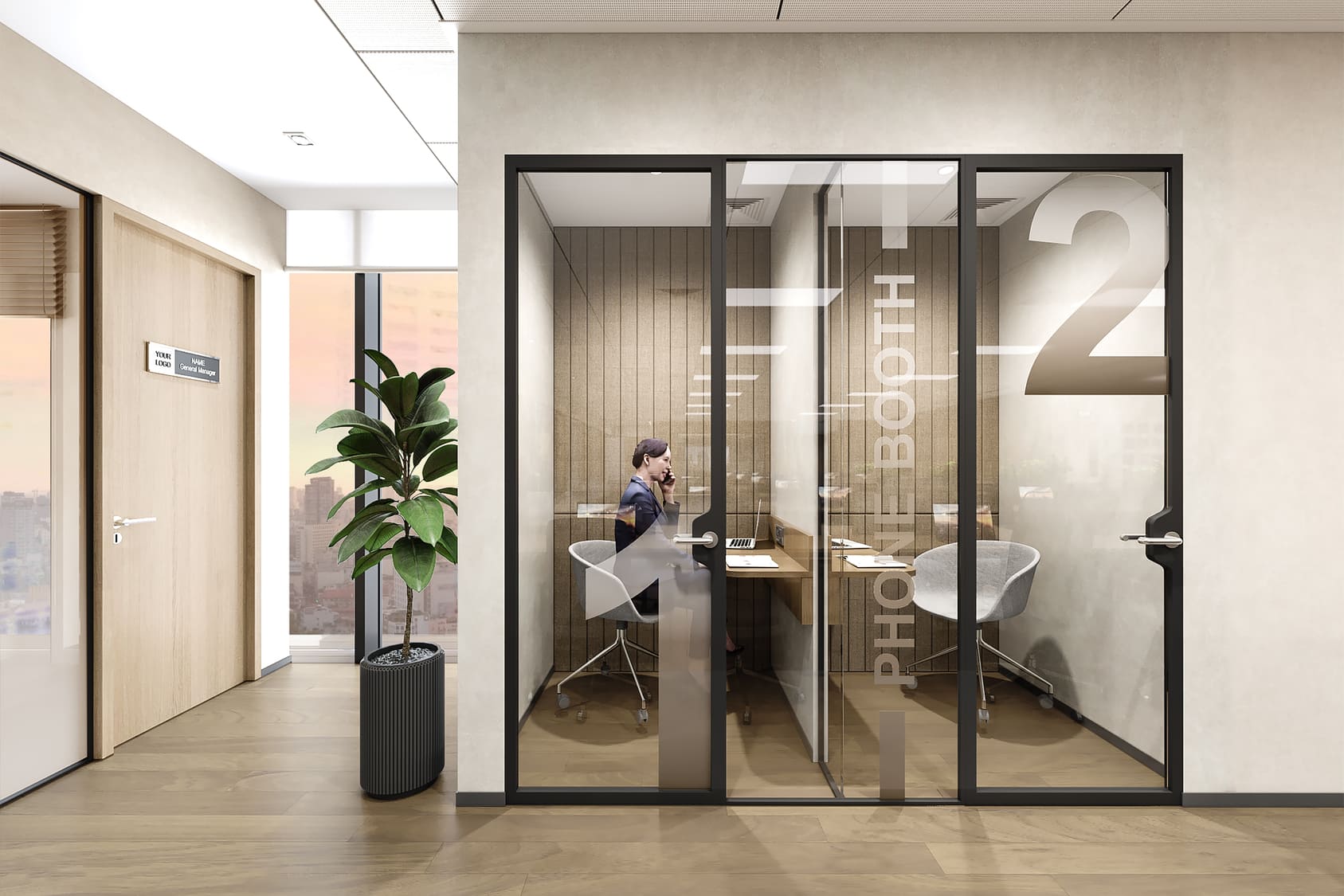 6 - Typical office