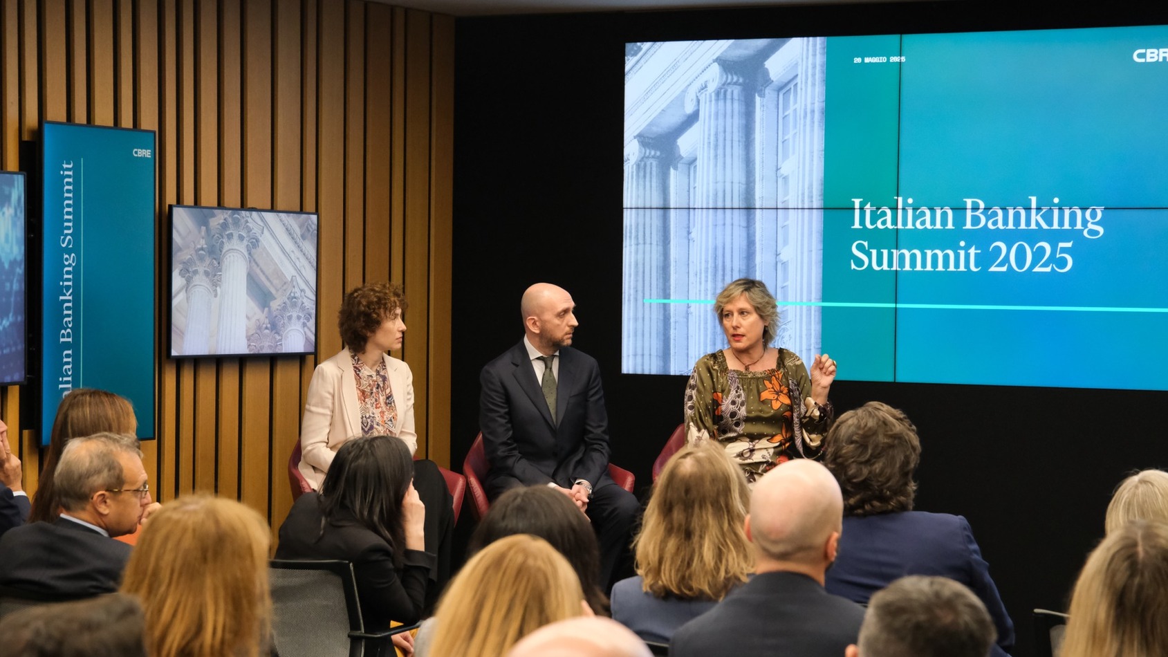 evento Italian banking summit di cbre italy