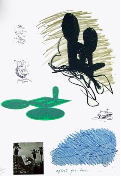 Claes Oldenburg (1929-2022) Sketchbook: Mouse Study, 1968