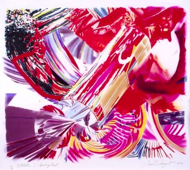 James Rosenquist (1933-2017) Hitchhiker - Speed of Light, 1999