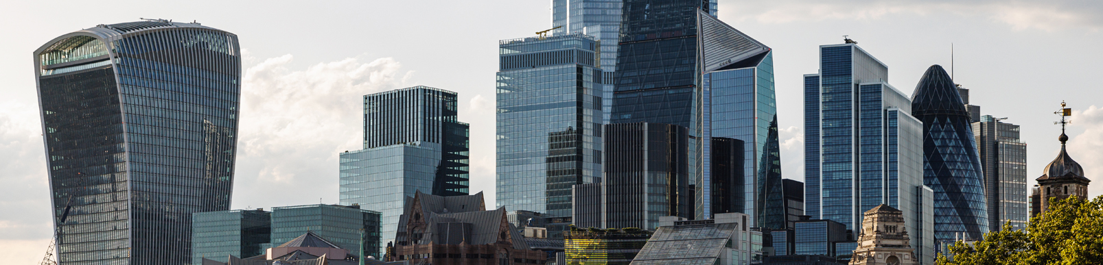 London financial district