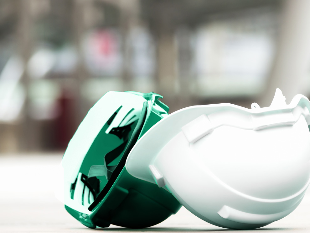 Safety helmet hats for safety project of work