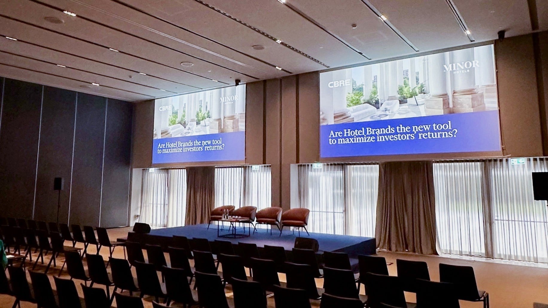 evento cbre e minor hotels