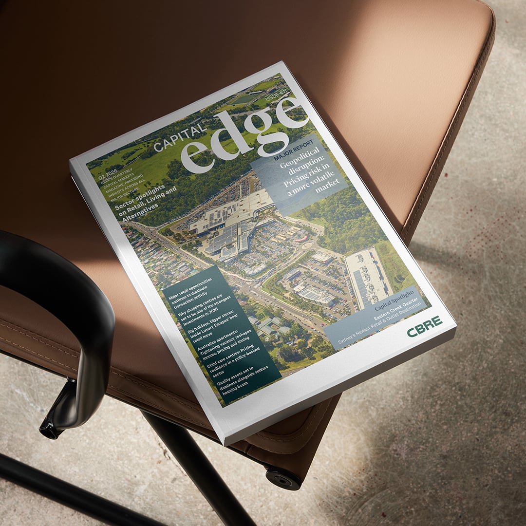 CBRE's Capital Edge magazine, Issue 11 Q1 2026