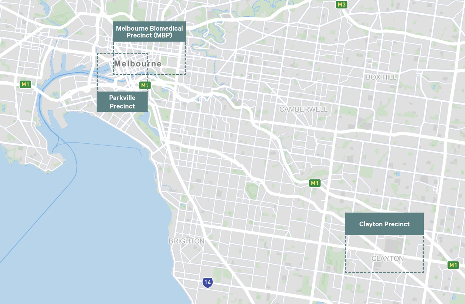 Melbourne-Submarket-Map