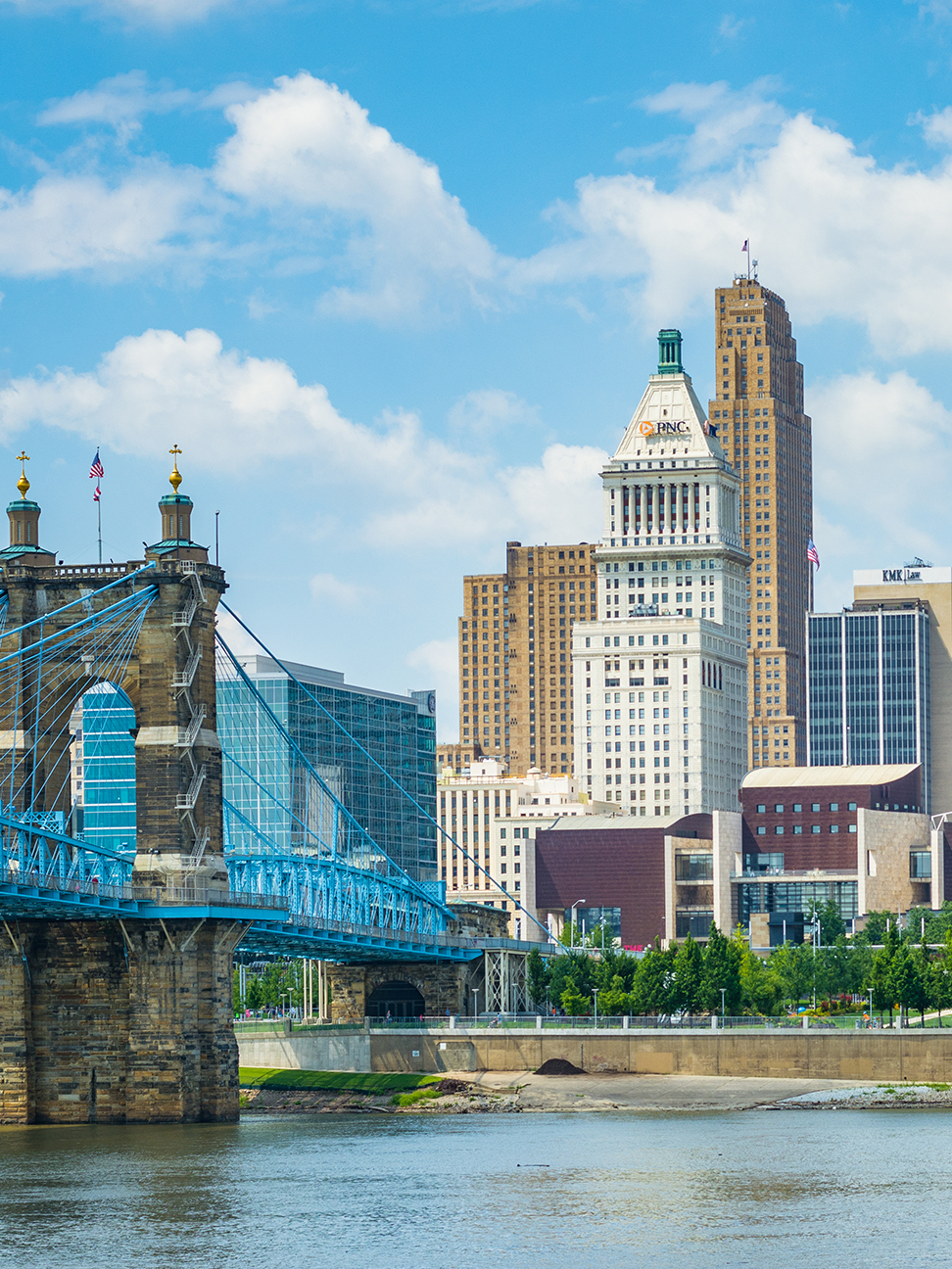 City skyline of Cincinnati