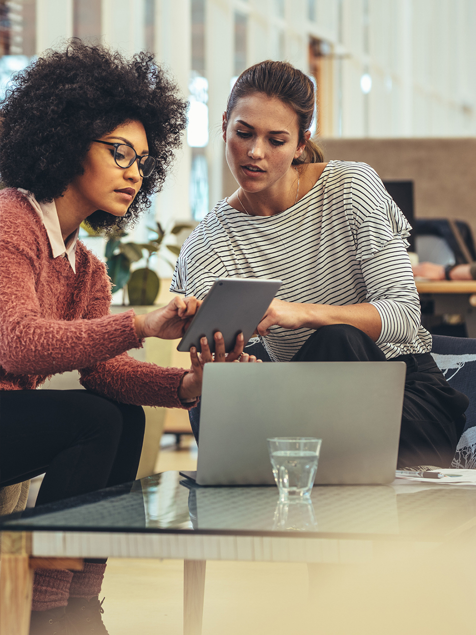 women meeting at work