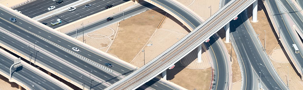 Image of a freeway stack
