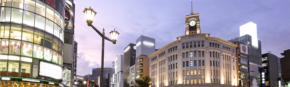 Image of retail buildings