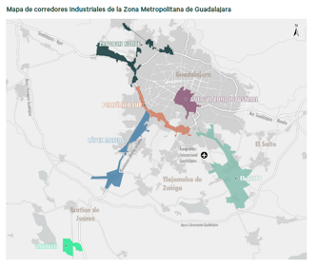 Mercado Inmobiliario Industrial Guadalajara - 2T 2023