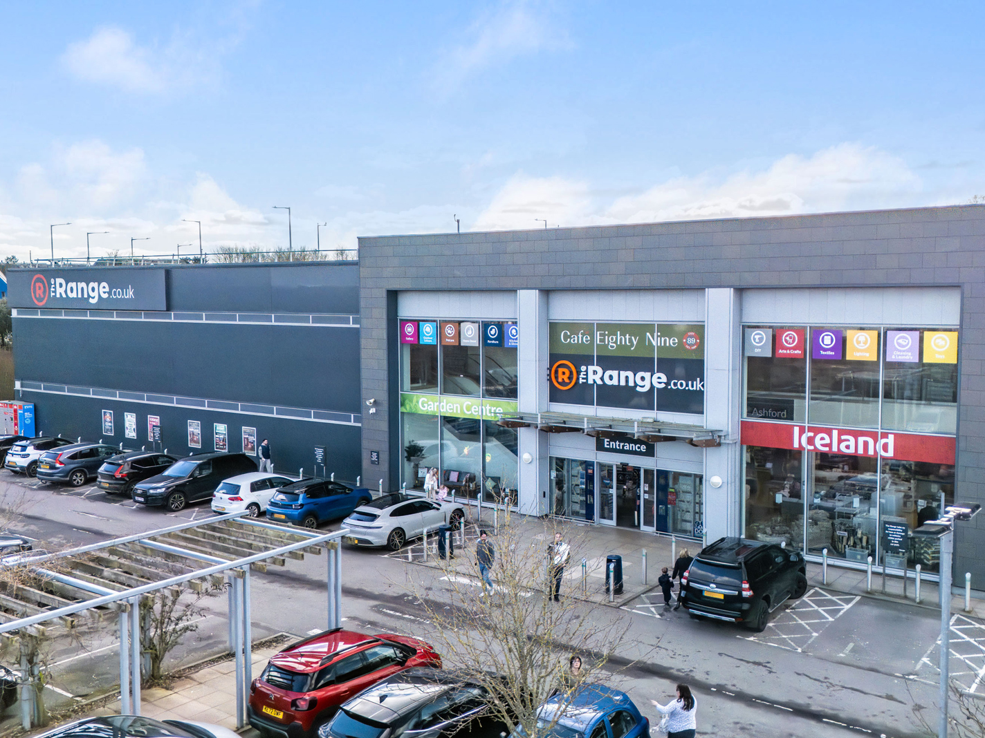 The Range in retail outlet