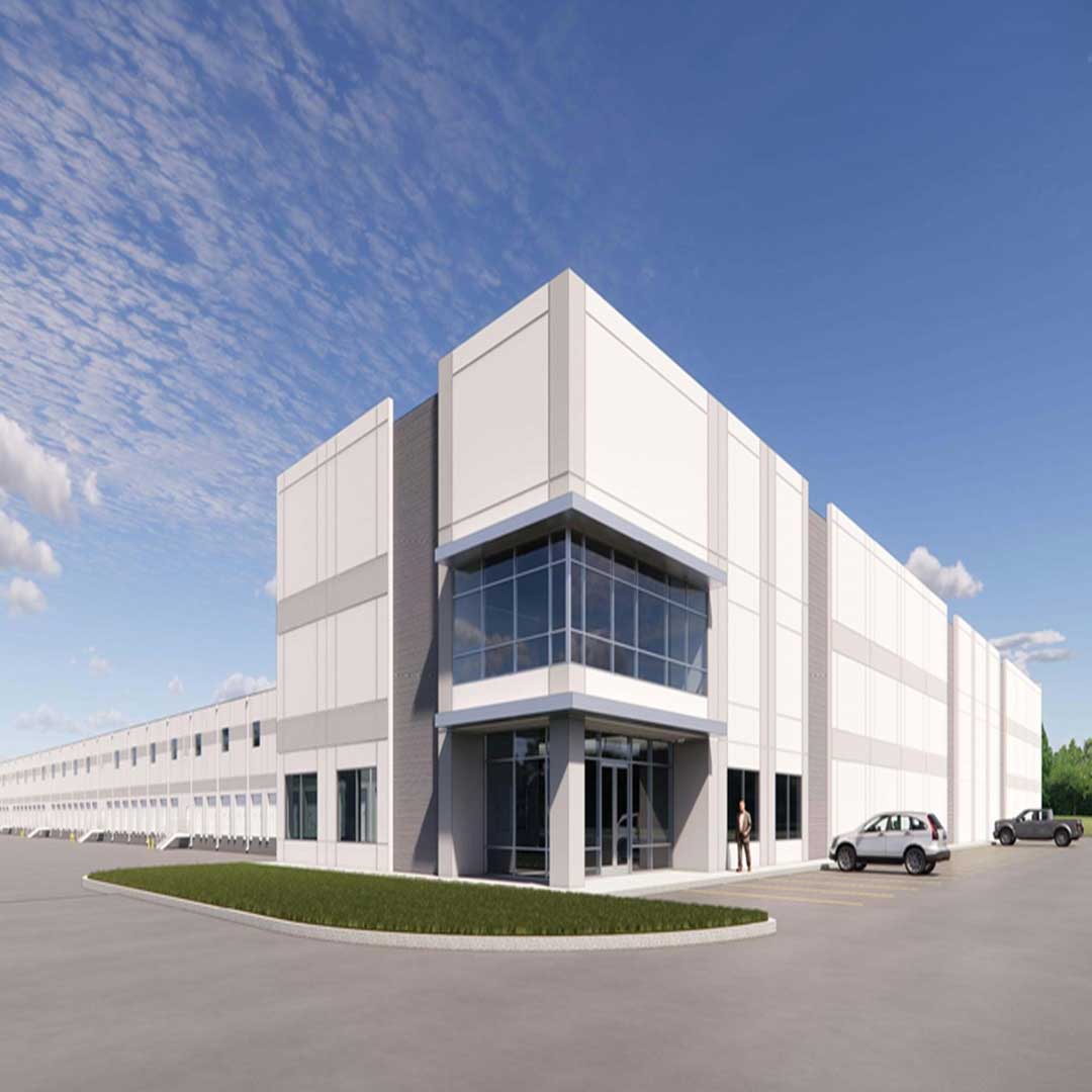 Exterior of Industrial Building