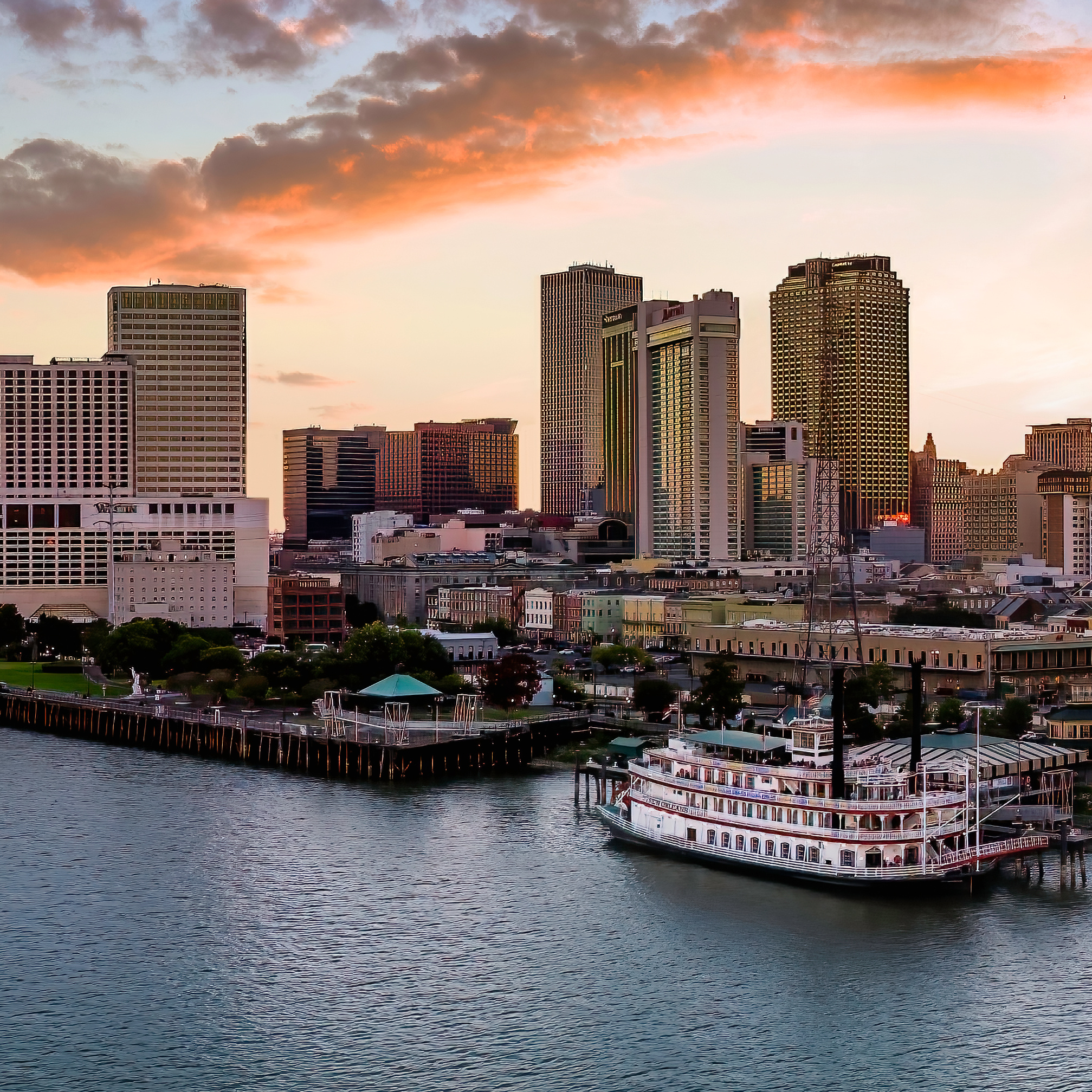 New Orleans sky line