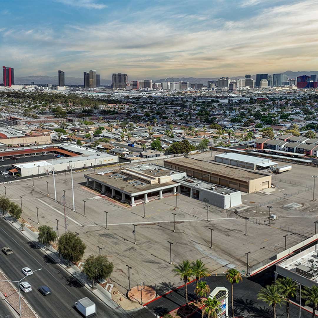 Aerial photo of 4701 W Sahara 