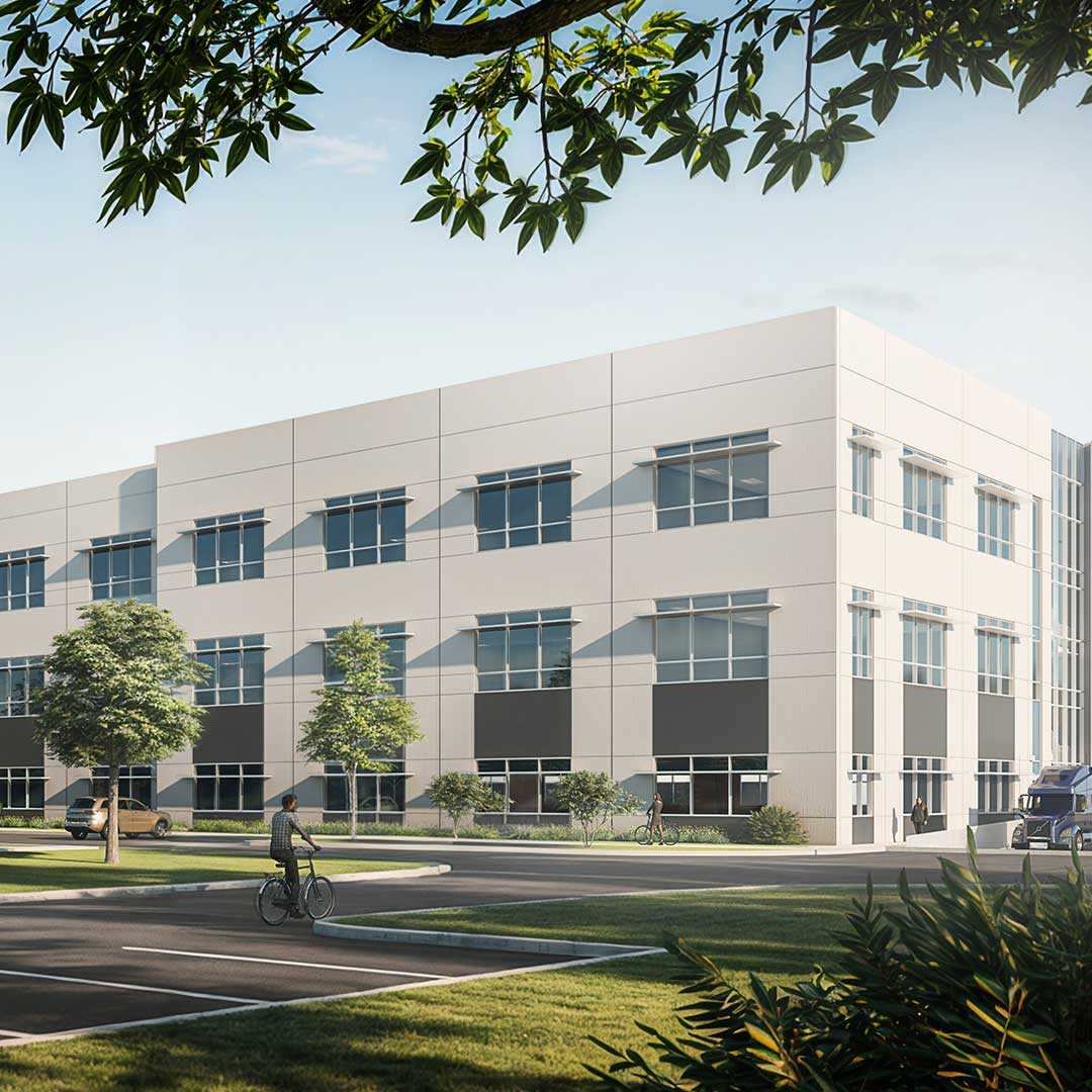 Rendering of exterior of MOB in Austin, TX