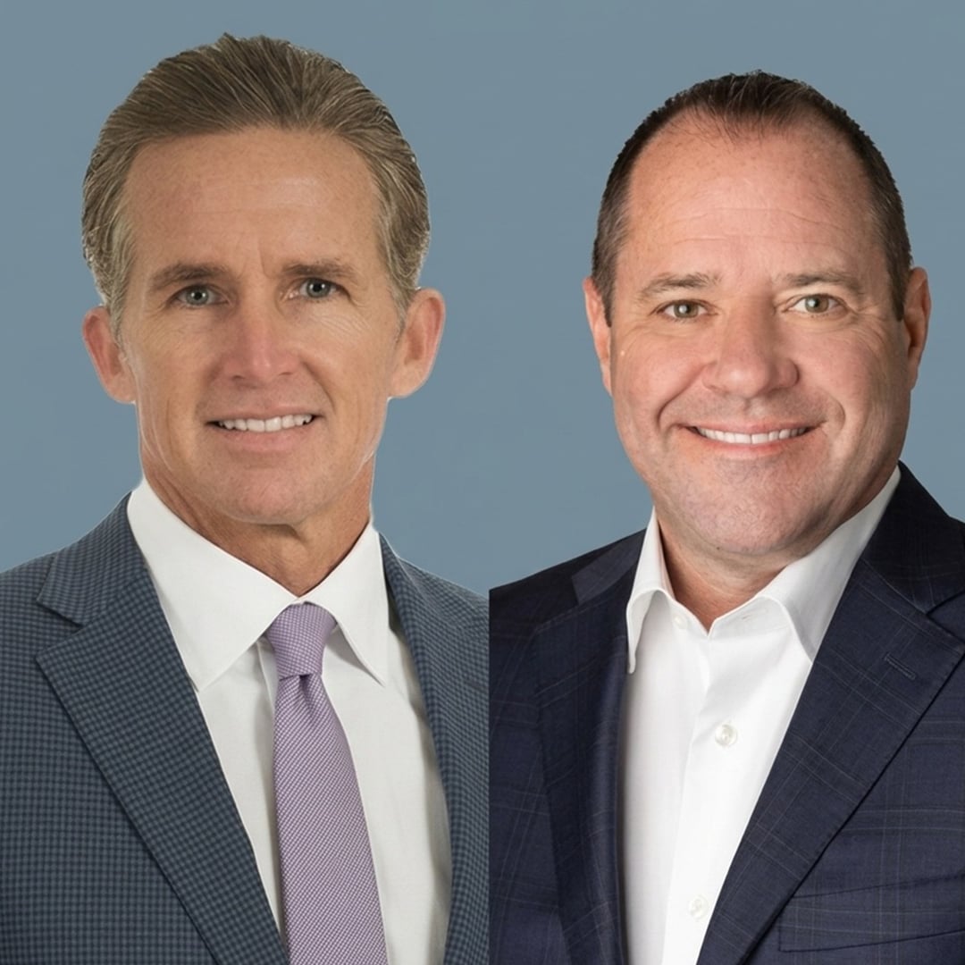 John Morris and Chris Zubel headshots