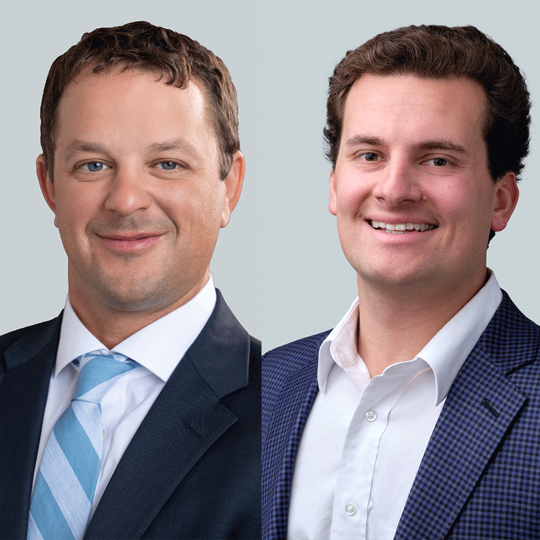 Headshots of two CBRE New Orleans commercial real estate professionals honored at the annual CID Awards