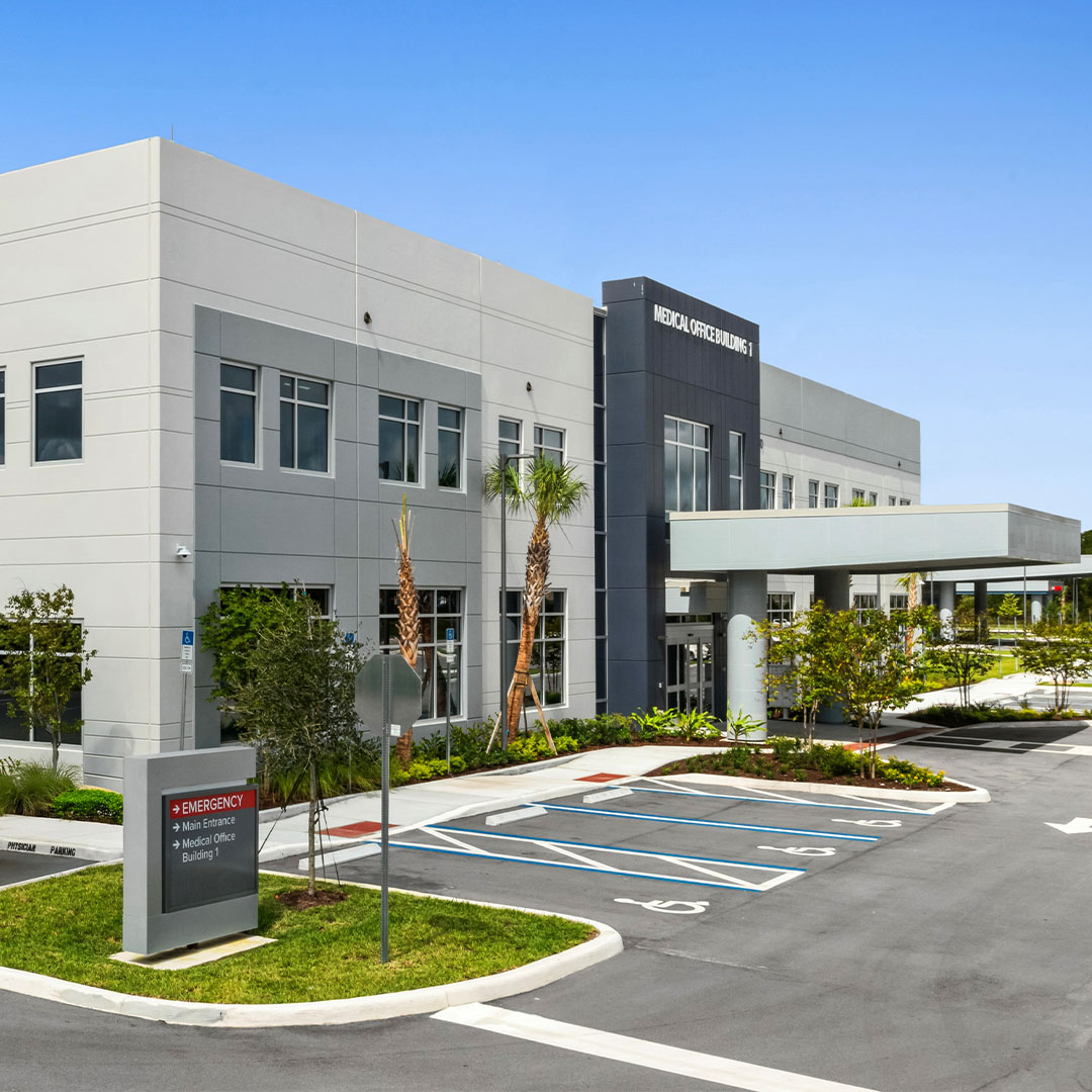 Port St. Lucie MOB & ASC, on-campus medical outpatient building and ambulatory surgery center, Port St. Lucie, Florida