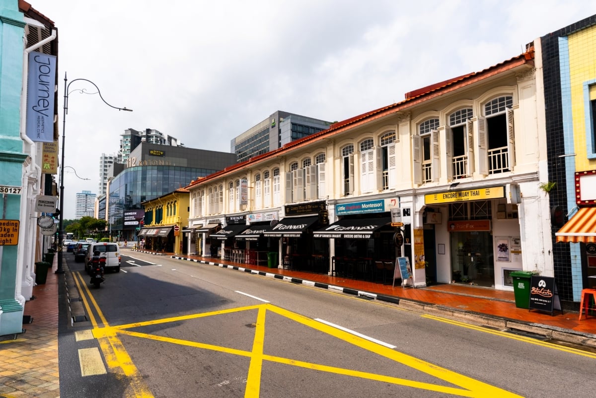 Freehold shophouses at 452 Joo Chiat Road