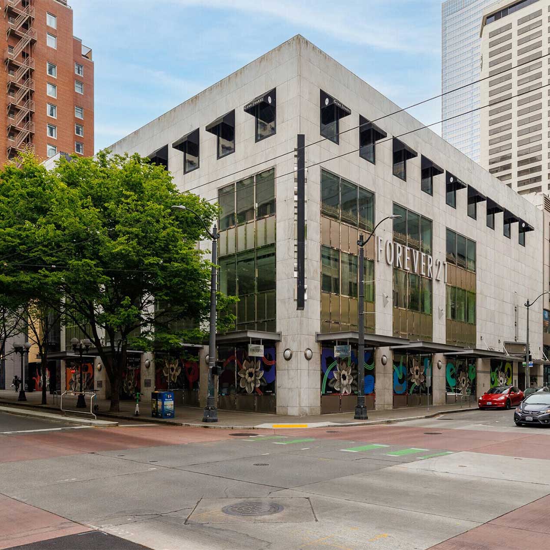 Four-Story Retail Building in Downtown Seattle