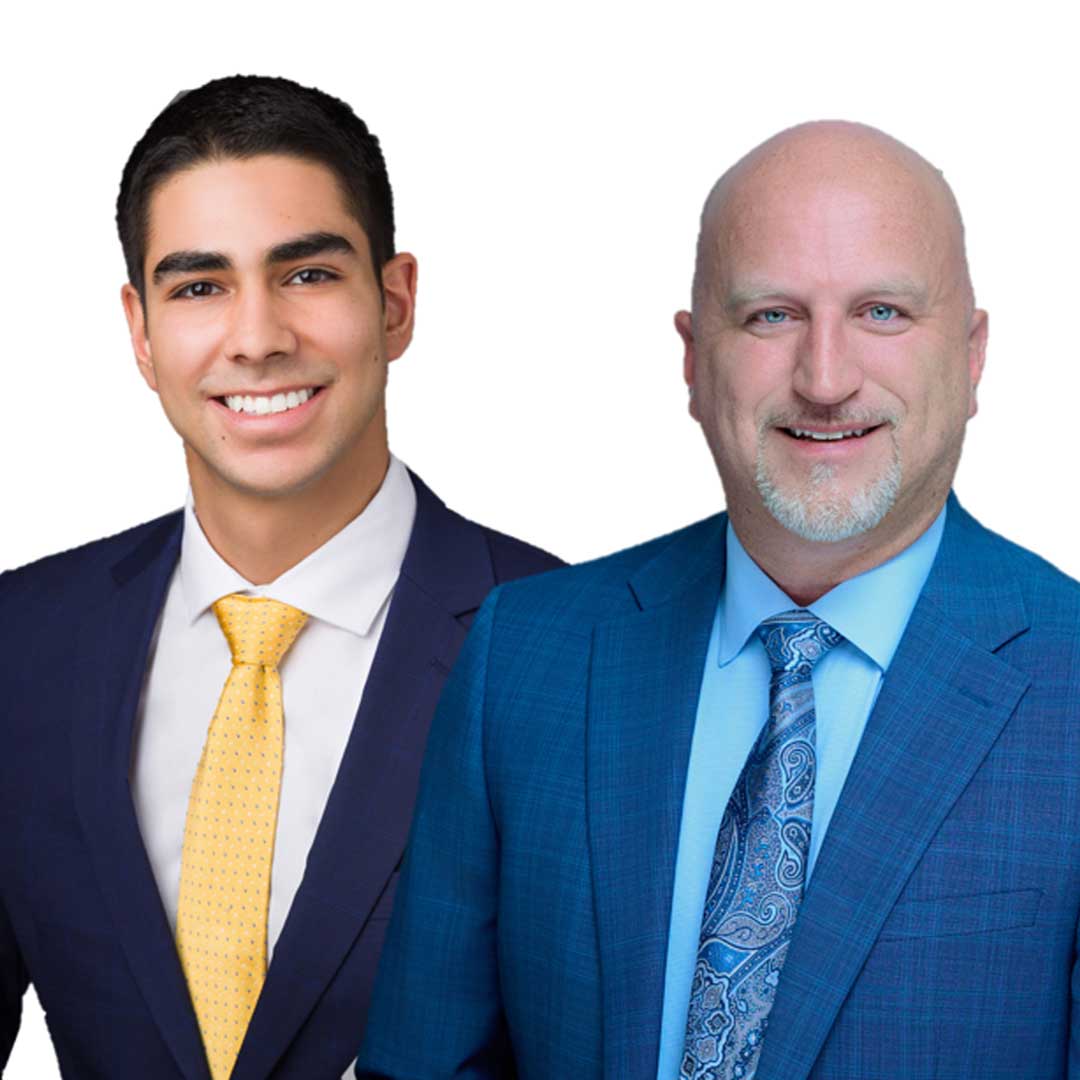 Headshot of Fernando Martinez Reding and Dan Hubbard