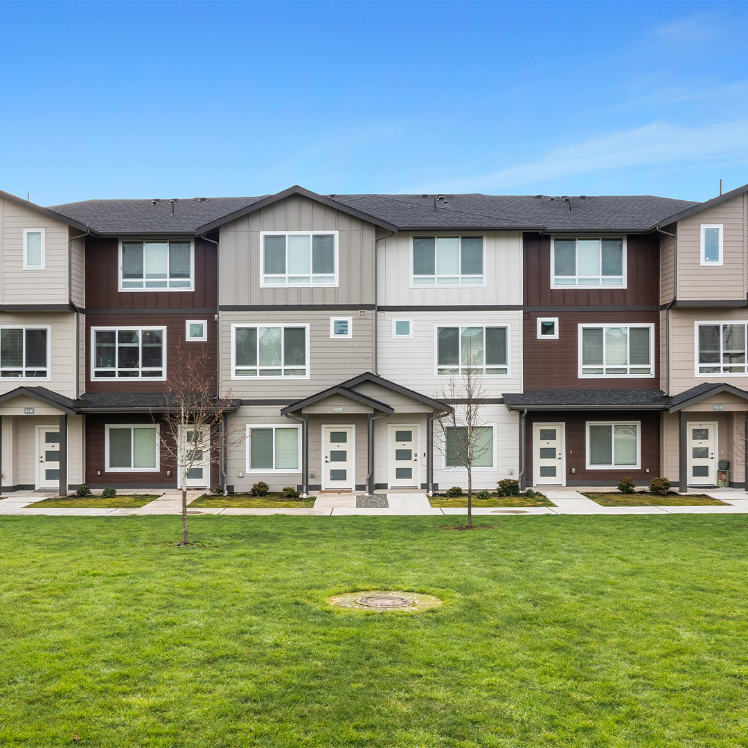 Chambers Reserve townhome community, Lacey, Washington