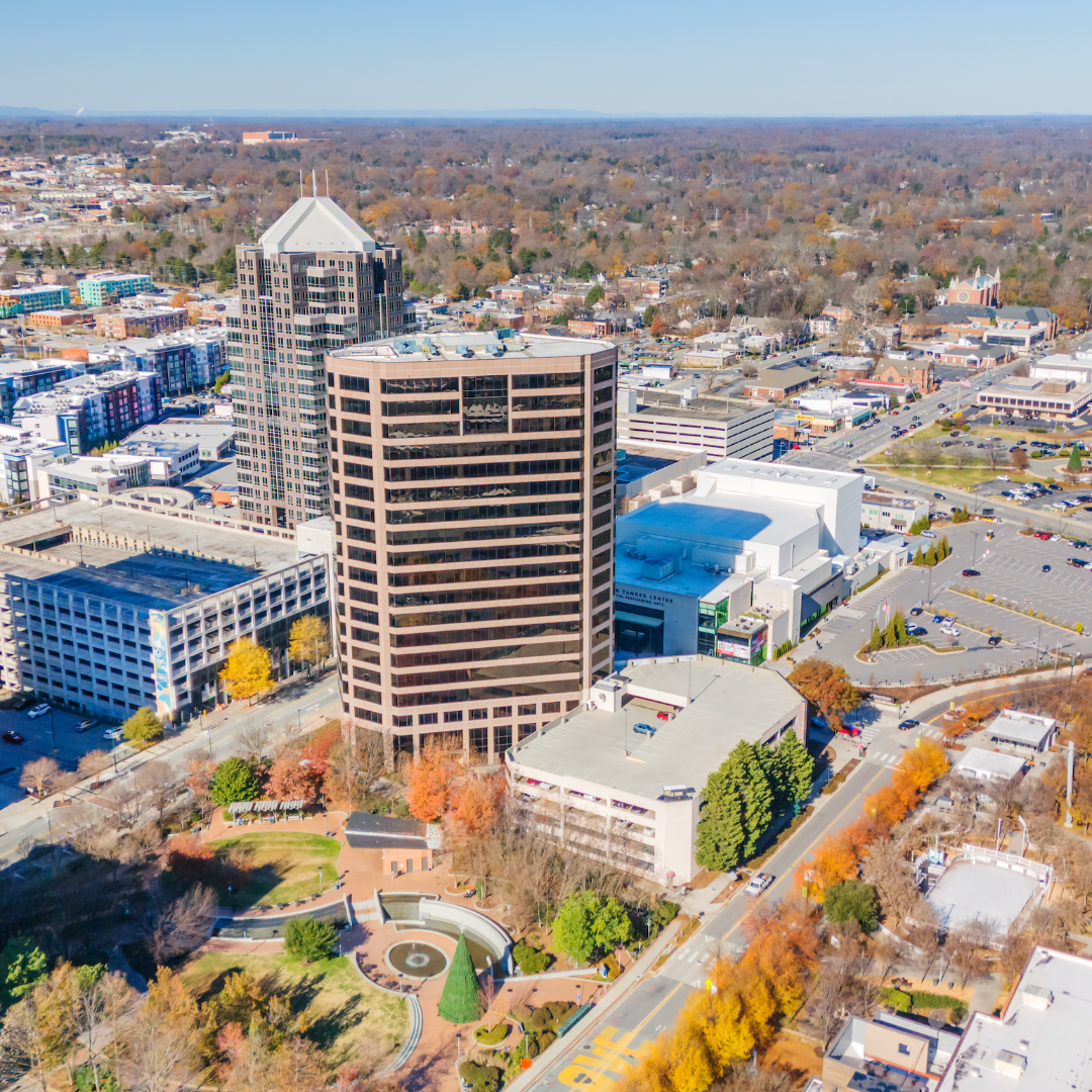 Renaissance Plaza office tower, 230 North Elm Street, Greensboro, NC