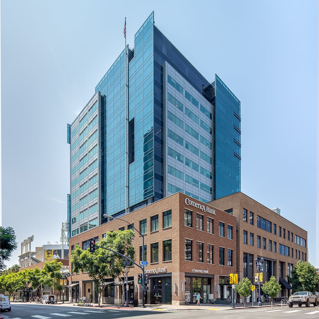 DiamondView Tower, office and mixed-use building in Downtown San Diego's Ballpark District