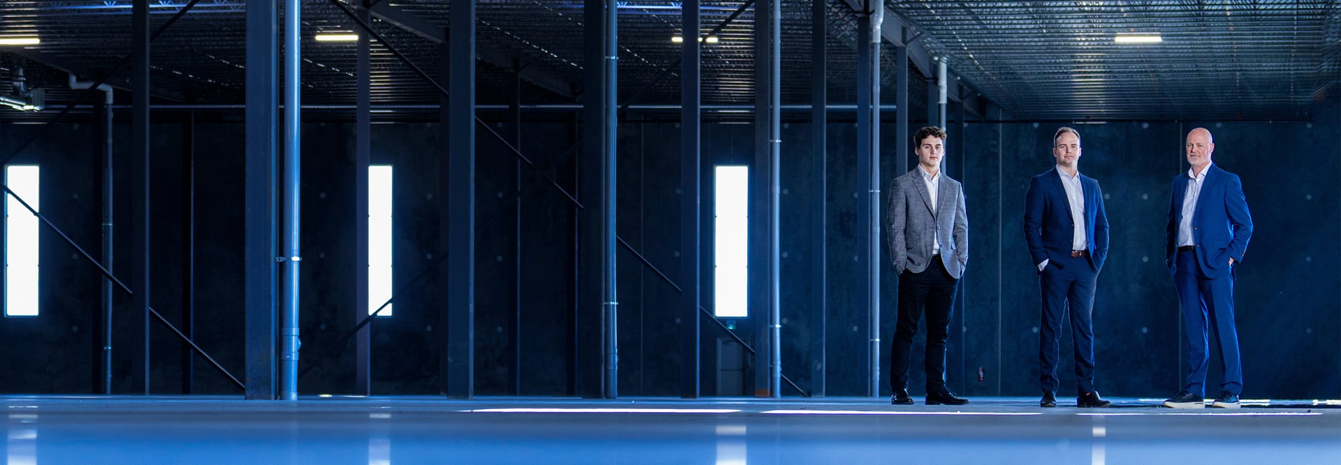 Atlantic Canada Industrial Team - Gary Mackenzie, Brad Bakke, Ross Kelleher