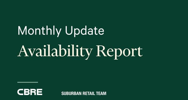 Monthly Availability Report