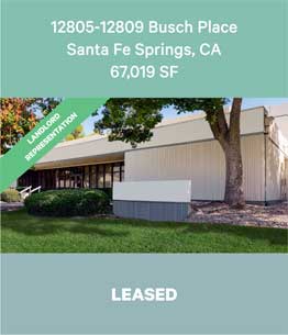 12805 12809 Busch Place Santa Fe Springs, CA 67,019 SF