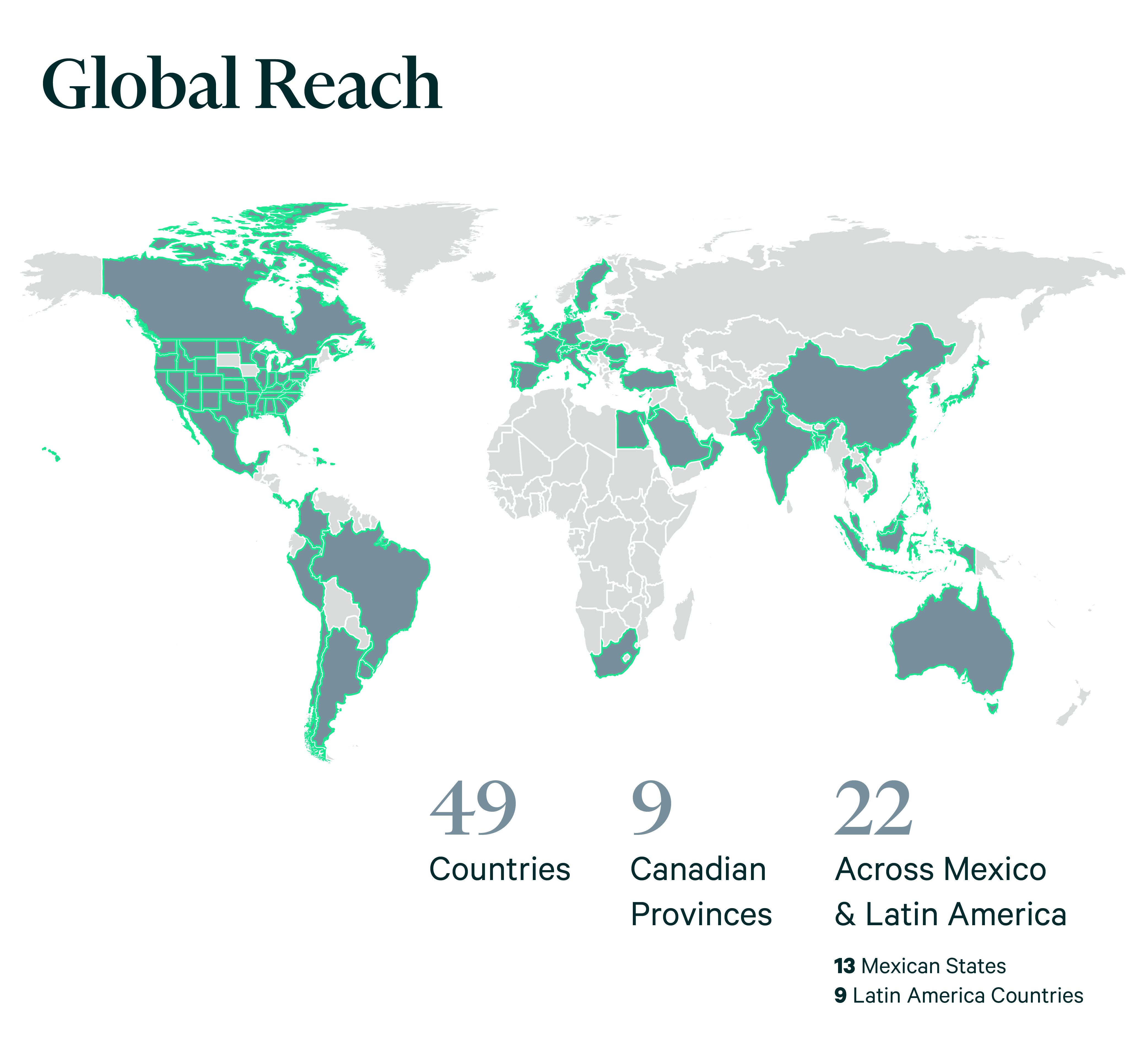 Global Map Market Presence 2026