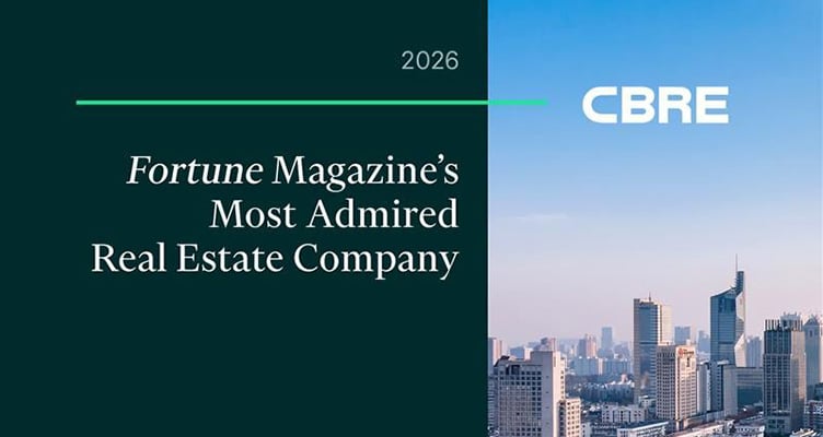 real estate company on Fortunes 2026 Worlds Most Admired Companies list