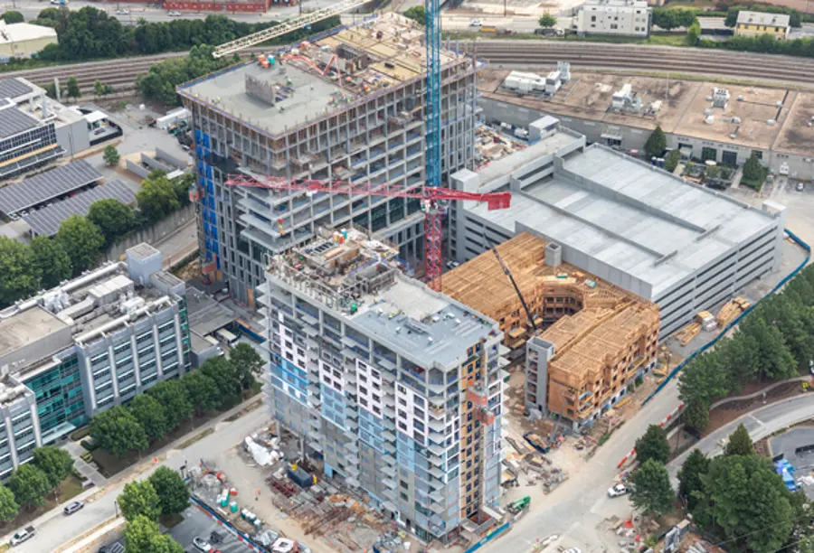Science Square Photo TCC Signs First Tenant and Celebrates Topping Out at Science Square ...
